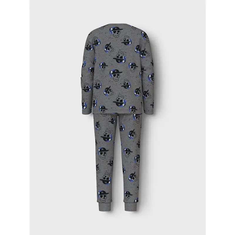 Name It Dark Grey Melange Nkmnightset Dark Grey Mel Skull Noos 3