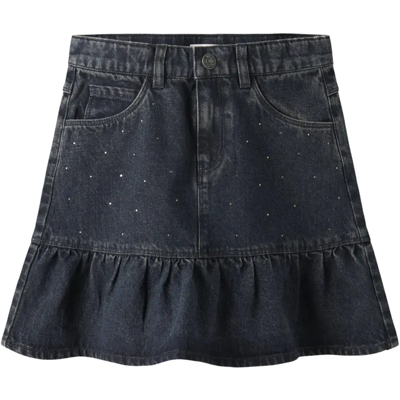 Name It Dark Midnight Denim Nkfthea Rhine Dnm Nederdel 2424-Im S 1