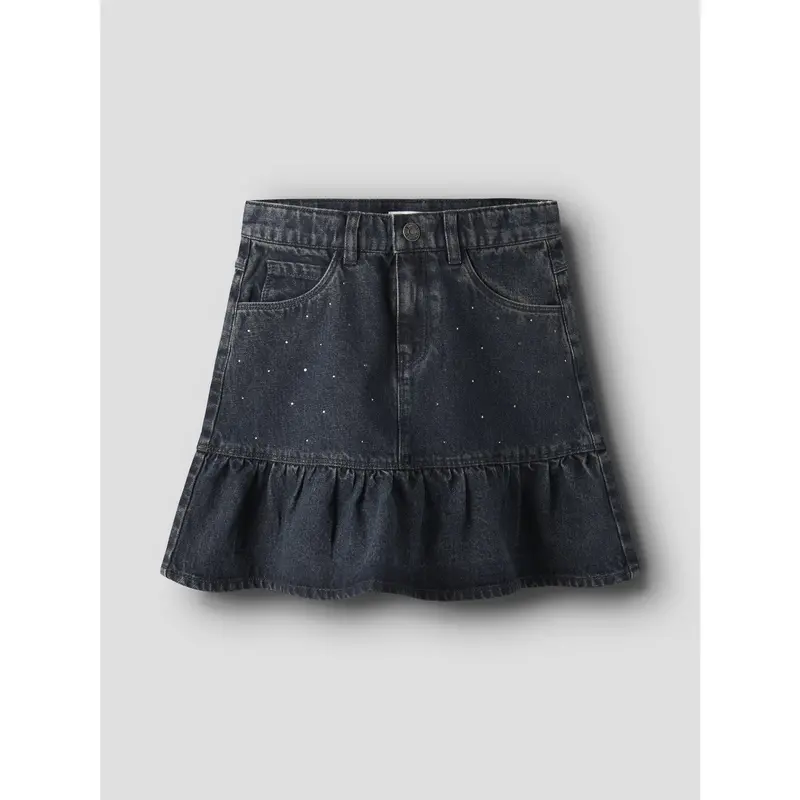 Name It Dark Midnight Denim Nkfthea Rhine Dnm Nederdel 2424-Im S 5