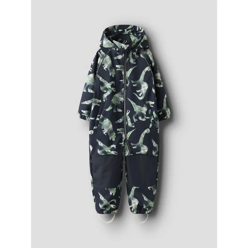 Name It Dark Sapphire Graphic Dino Nmmalfa08 Softshell Dragt Aop 1Fo Noos 4