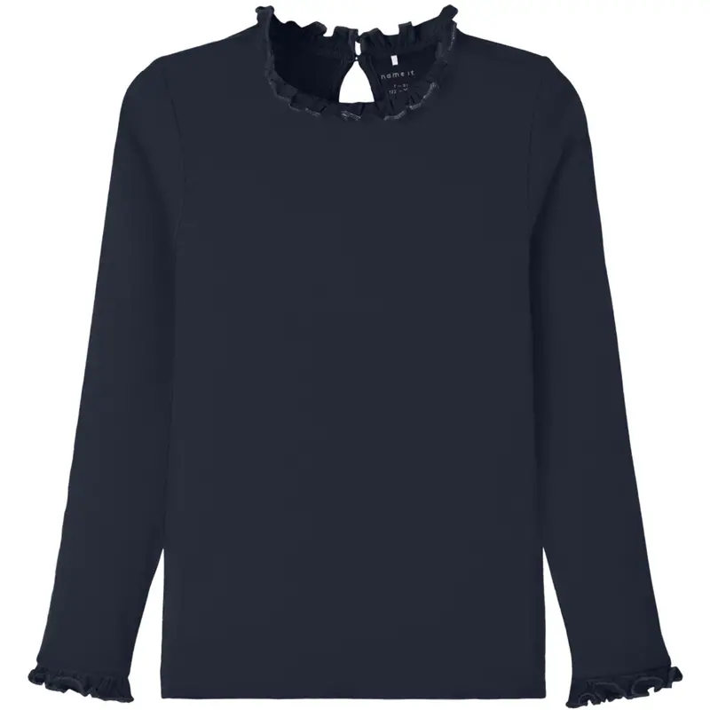 Name It Dark Sapphire Nmfprakula Ls Slim Top 1