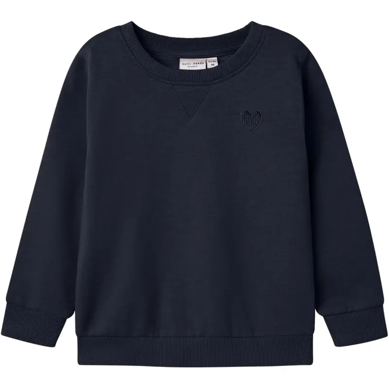 Name It Dark Sapphire Nmfvima Ls Sweat Bru Noos 1