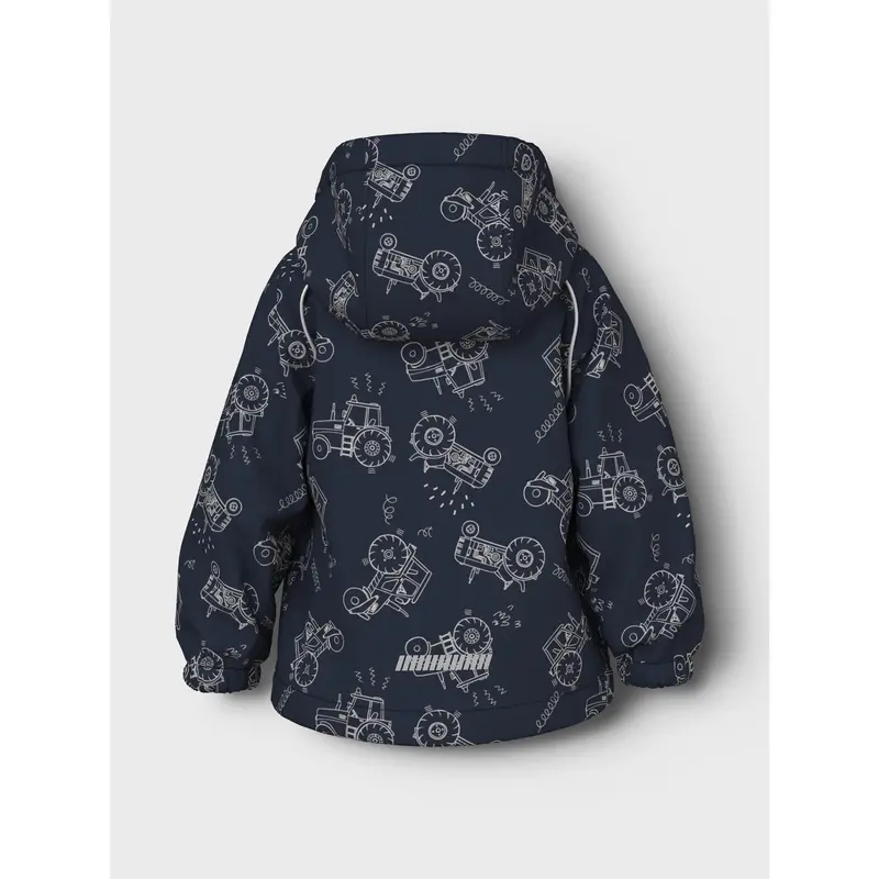 Name It Dark Sapphire Nmmalfa08 Softshell Jakke Ref Aop Fo 3