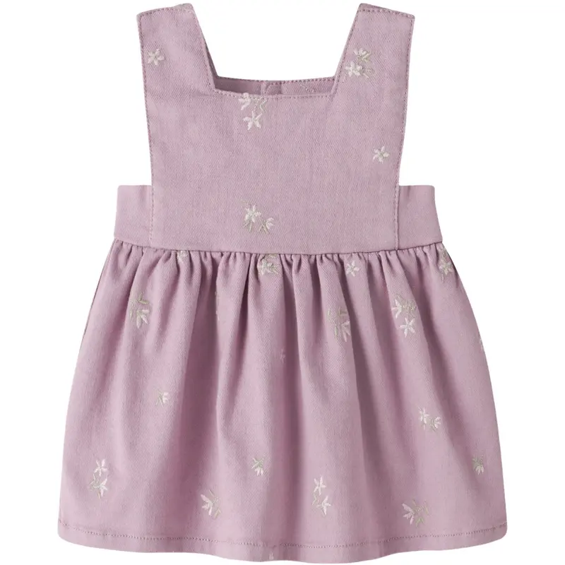 Name It Dawn Pink Flower Emb Nbfscarlet Twi Skirtall 5014-Yf 1