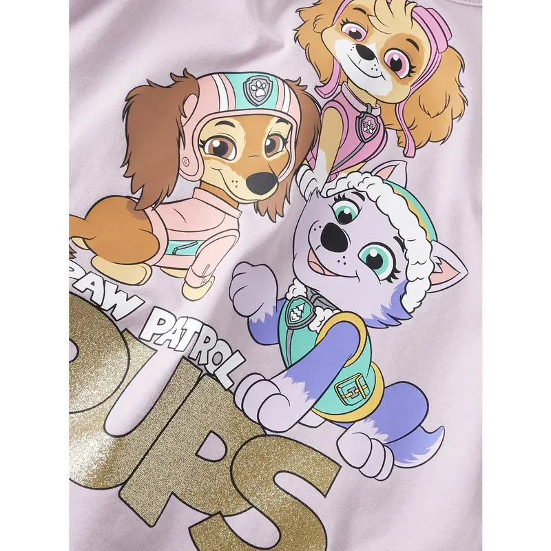 Name It Dawn Pink Nmfjaba Paw Ls Top Noos Cplg 2