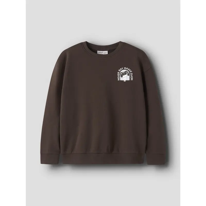 Name It Delicioso Gamer Nkmvildar Ls Nreg Sweat Bru 3