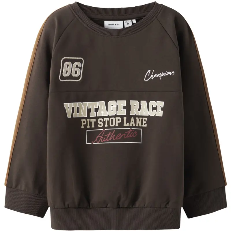 Name It Delicioso Nmmraoul Ls Nreg Sweat Bru Box 1