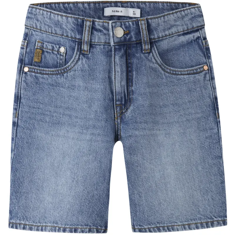 Name It Denim Blue Nkmryan Reg L Dnm Shorts 6750-Dm Noos 1