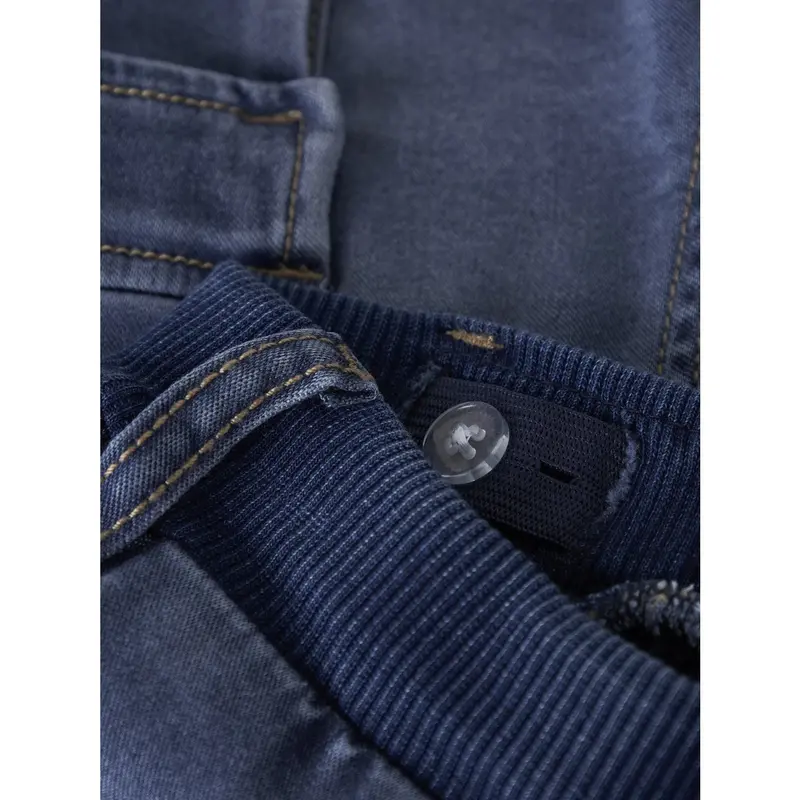 Name It Denim Blue Nmmben Baggy Dnm L Shorts 8610-To Noos 5