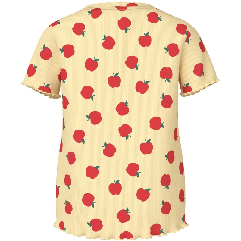 Name It Double Cream Apples Nmfvemma Aop Ss Slim Top 3