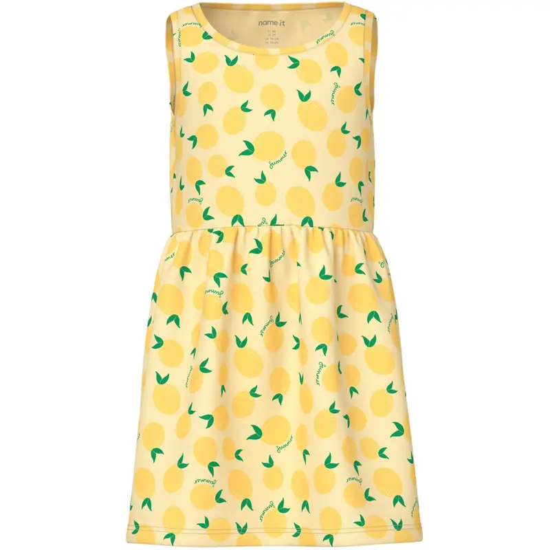 Name It Double Cream Lemons Nmfvineo Tank Kjole 1