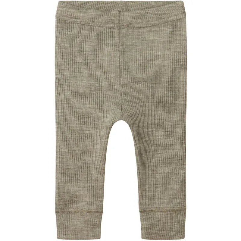 Name It Dried Sage Nbnwax Uld Rib Leggings Noos 1