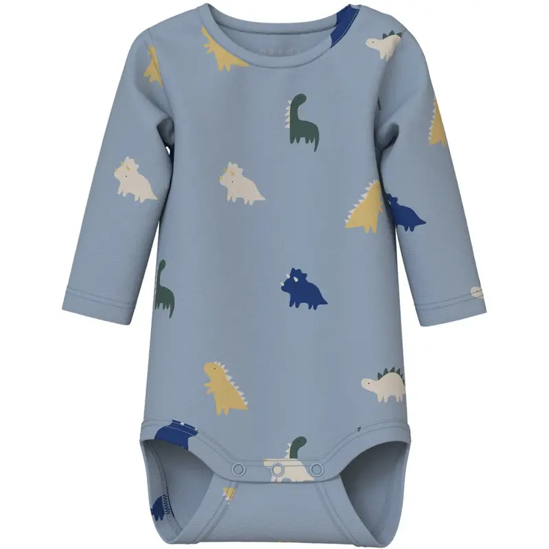 Name It Dusty Blue Dino Nbmvroels Ls Body Box 1
