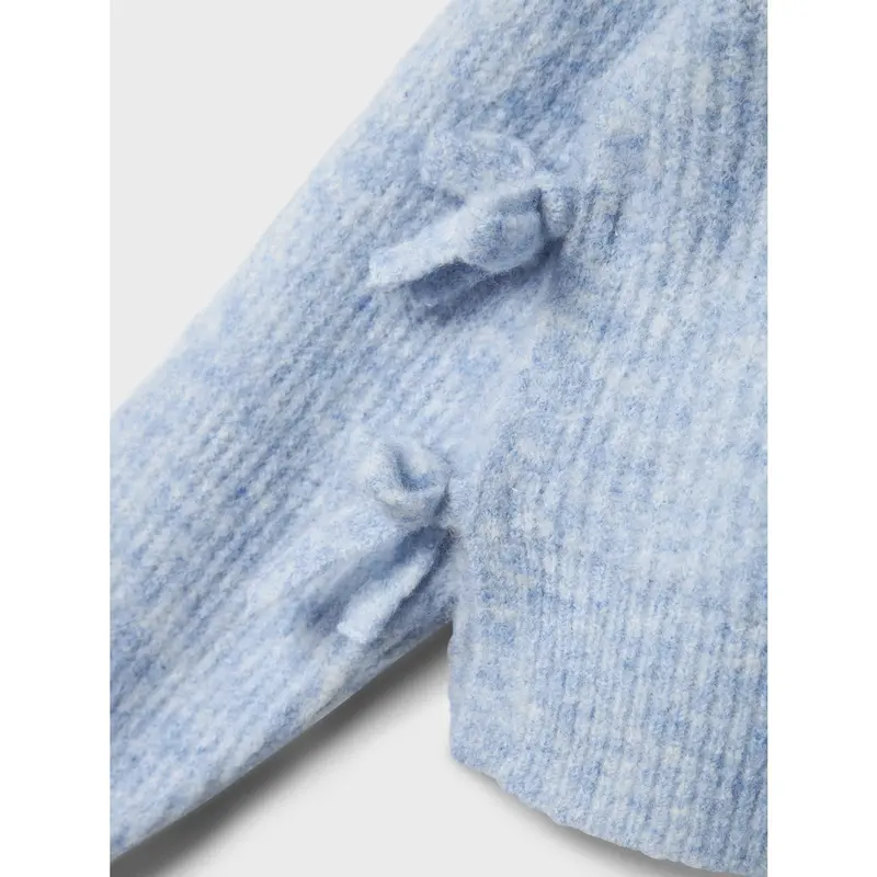 Name It Dusty Blue Linnea Loose Kort Strik 2