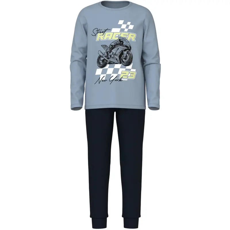 Name It Dusty Blue Nkmnightset Dusty Racer Noos 1