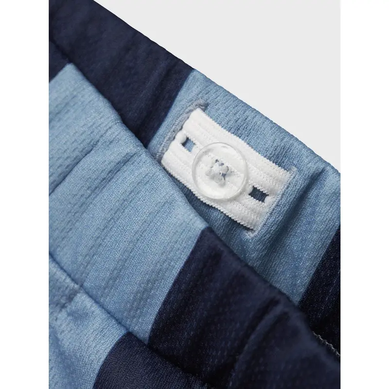 Name It Dusty Blue Nmmjakari Paw Nreg Long Poly Shorts Cplg 4
