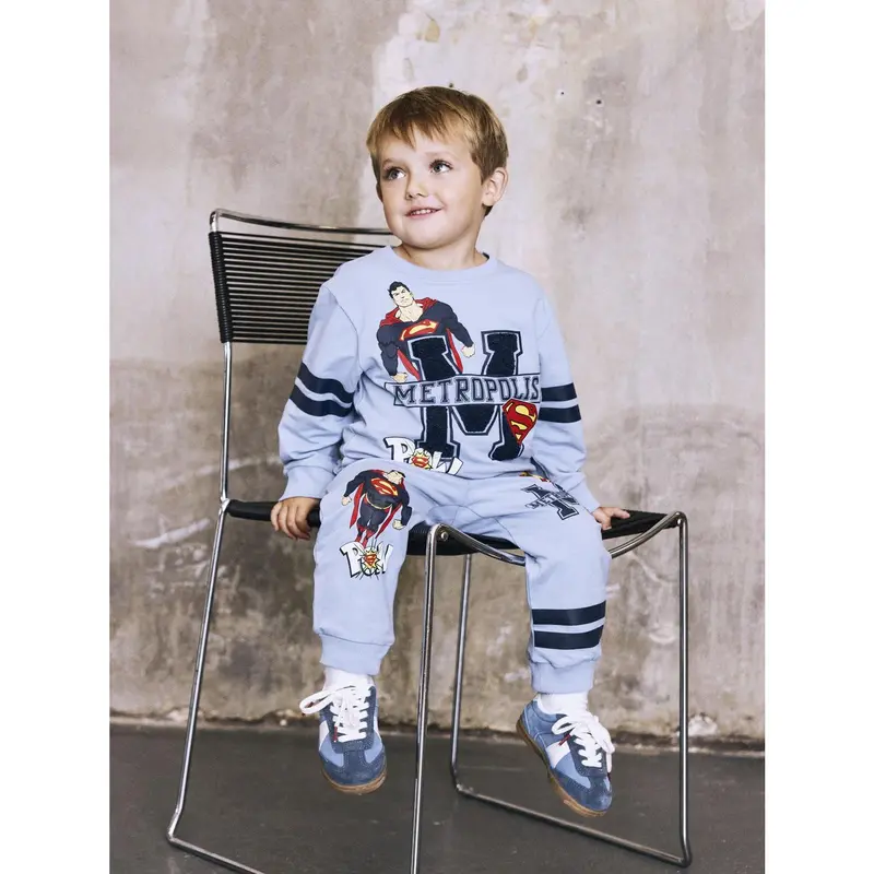 Name It Dusty Blue Nmmjasp Superman Nreg Swe Bukser Unb Wab 2