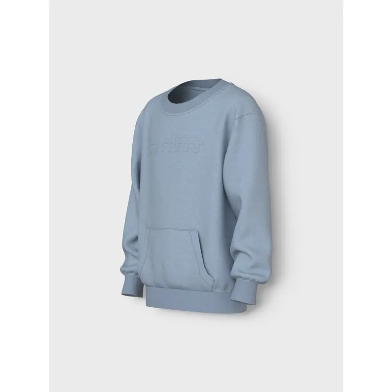 Name It Dusty Blue Obivous Nkmvanoa Ls Nreg Sweat Unb 2