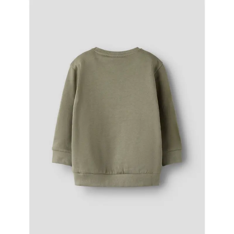 Name It Dusty Olive Nmmnash Ls Nreg Swe Bru 4
