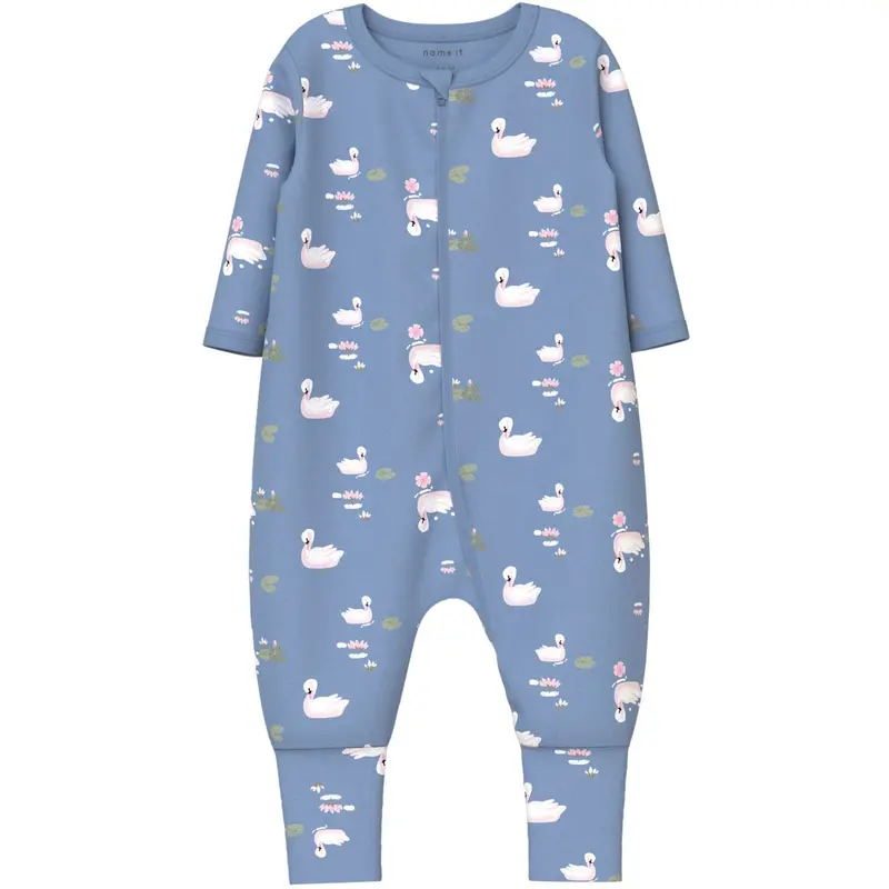 Name It Endless Sky Nbfnightsuit 2P Zip Ff Swan Noos 2