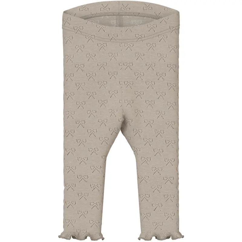 Name It Feather Gray Nbfsif Slim Leggings 1