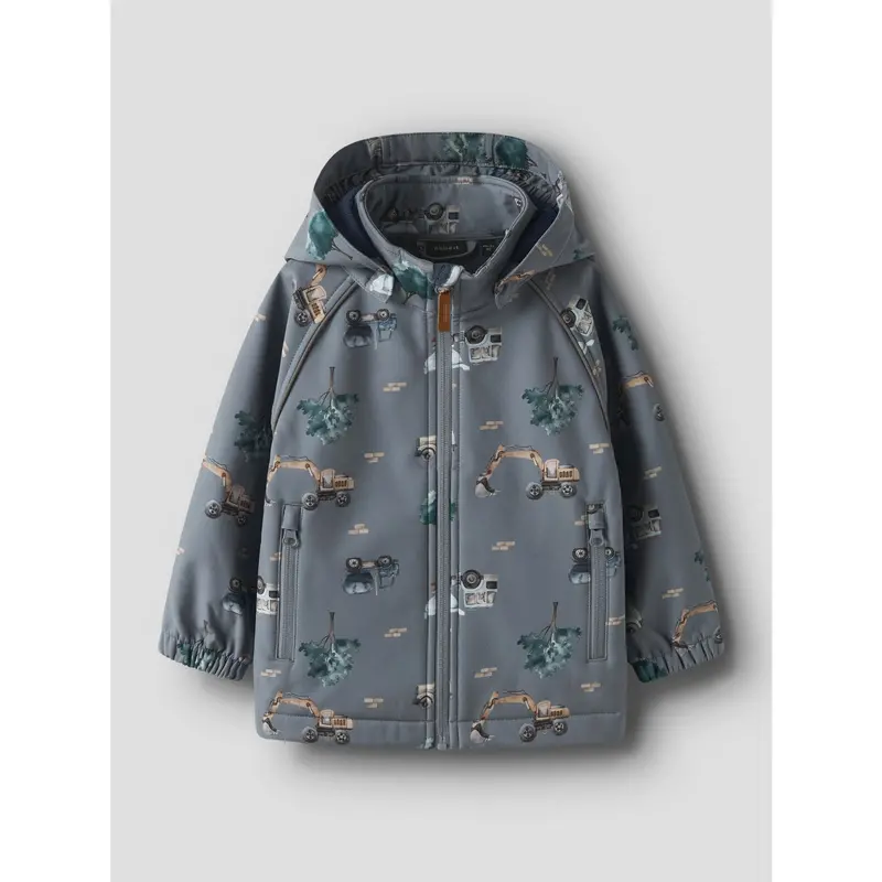 Name It Flint Stone Work Truck Nmmalfa08 Softshell Jakke Aop 1Fo 6