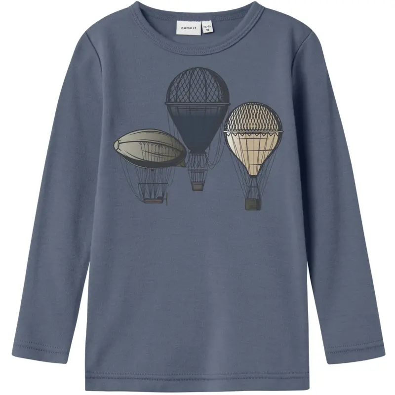 Name It Folkstone Gray Air Balloon Nmmwillitus Uld Ls Top 1