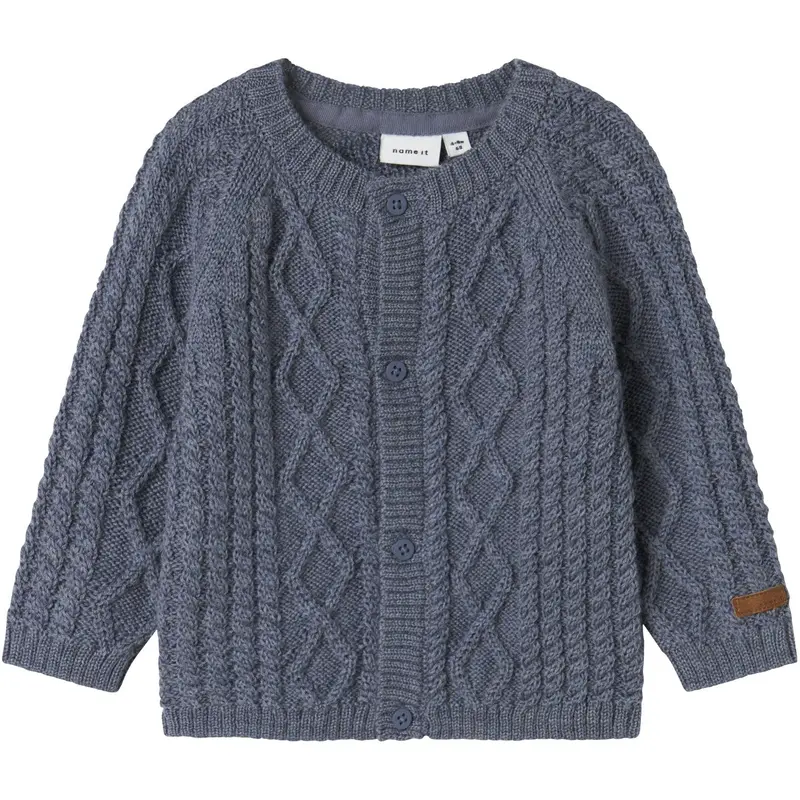 Name It Folkstone Gray Nbmwrilla Uld Ls Strik Card 1