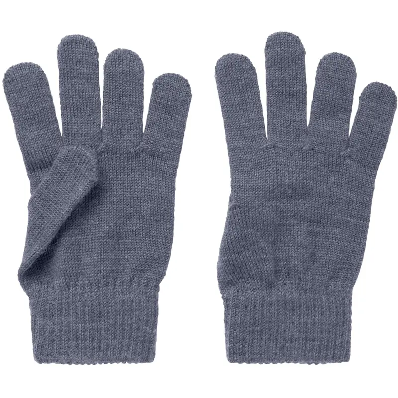 Name It Folkstone Gray Nkmwholla Wo/Bl Handsker 1