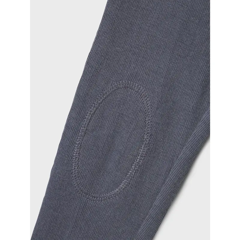 Name It Folkstone Gray Nmmwossa Wo/Si Rib Long Johns 2