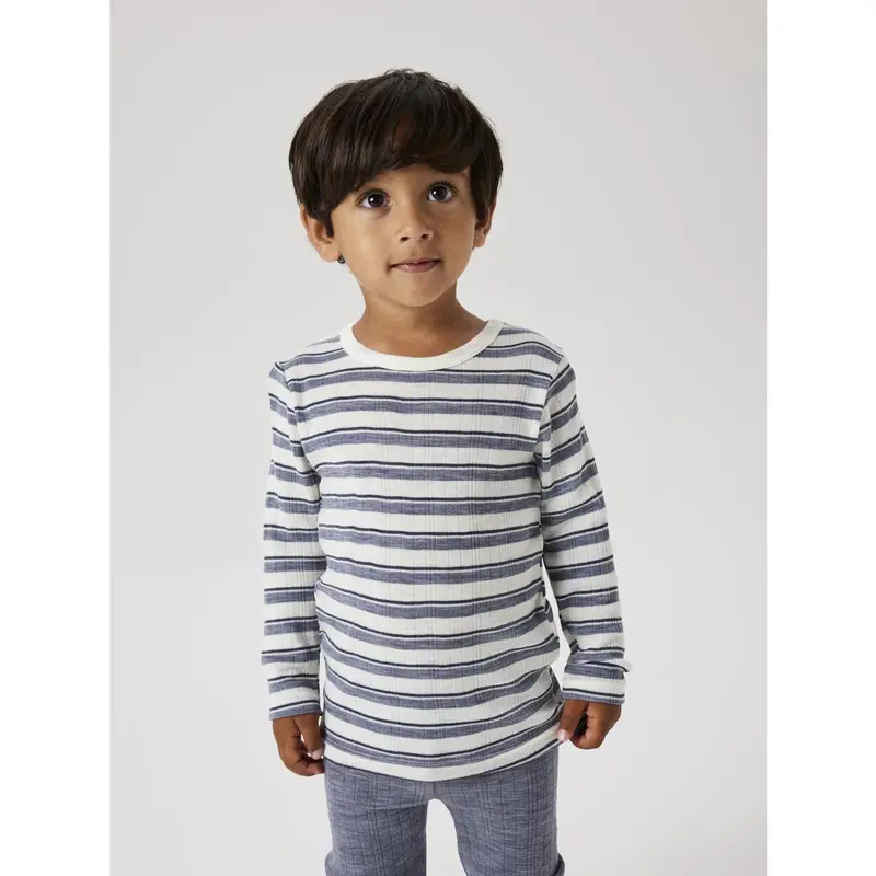 Name It Folkstone Gray Snow White Nmmwang Uld Needle Ls Top Noos 2