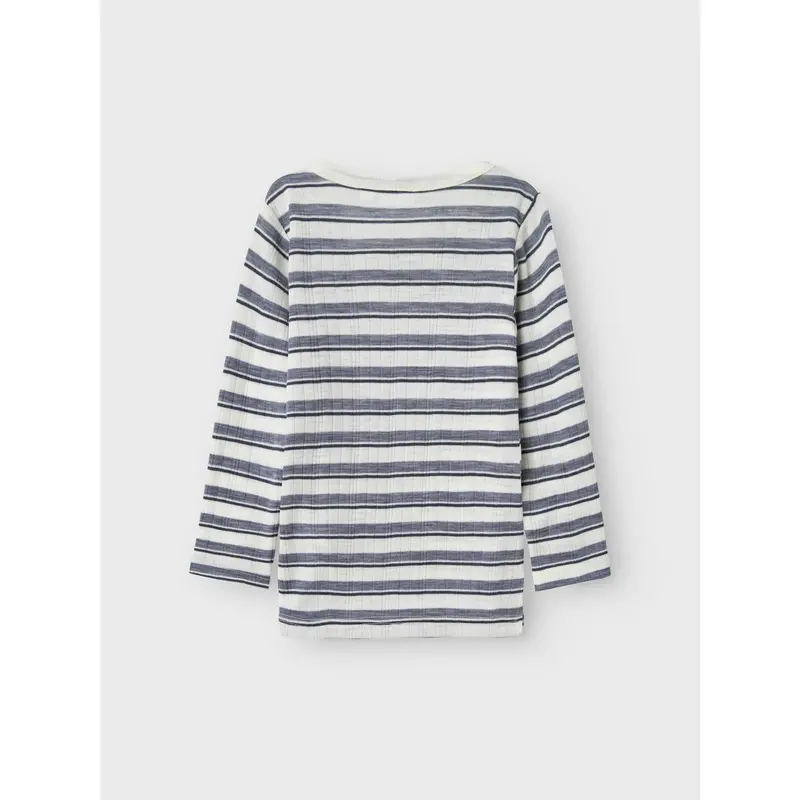 Name It Folkstone Gray Snow White Nmmwang Uld Needle Ls Top Noos 4