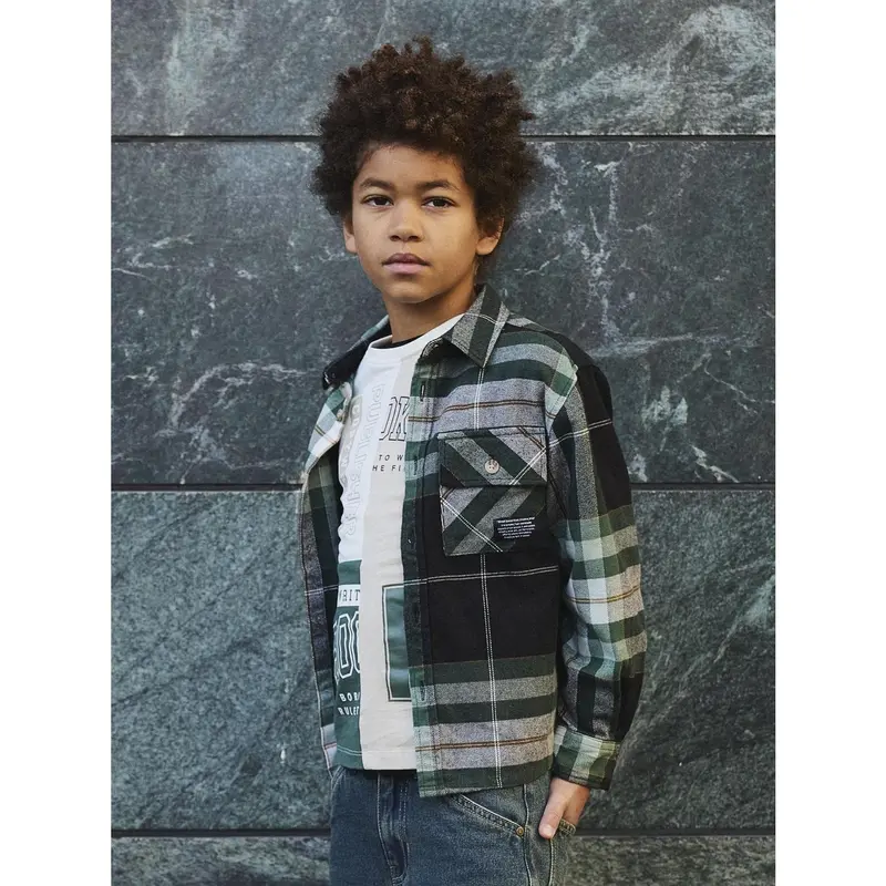 Name It Garden Topiary Nkmnorris Ls Overshirt 3