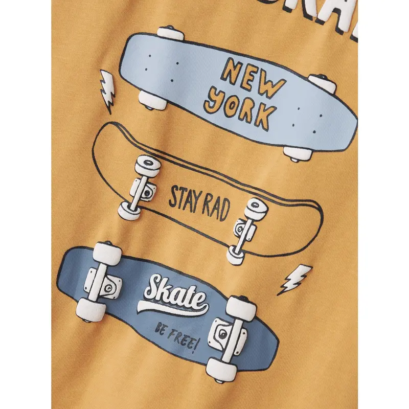 Name It Gold Earth Skateboards Nmmvux Ss Top 2