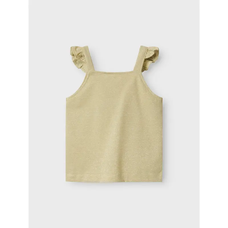 Name It Golden Haze Nmfjijia Slim Kort Strop Top Pb 3