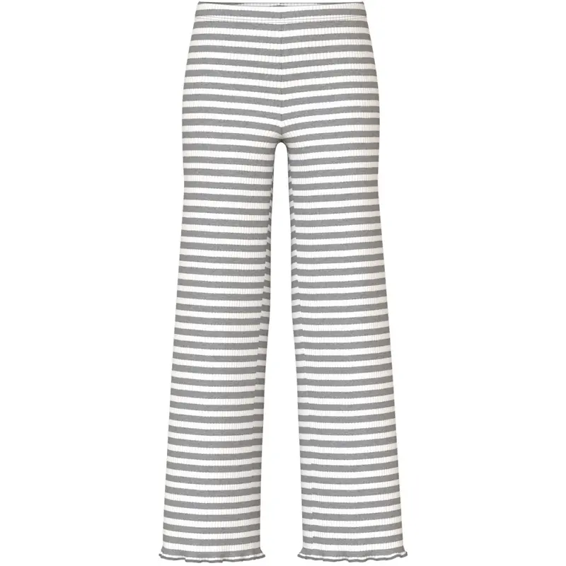 Name It Grey Melange Cloud Dancer Nkfvemma Bukser 1