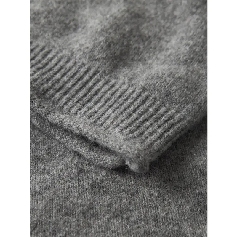 Name It Grey Melange Nkforiane Ls Strik 4