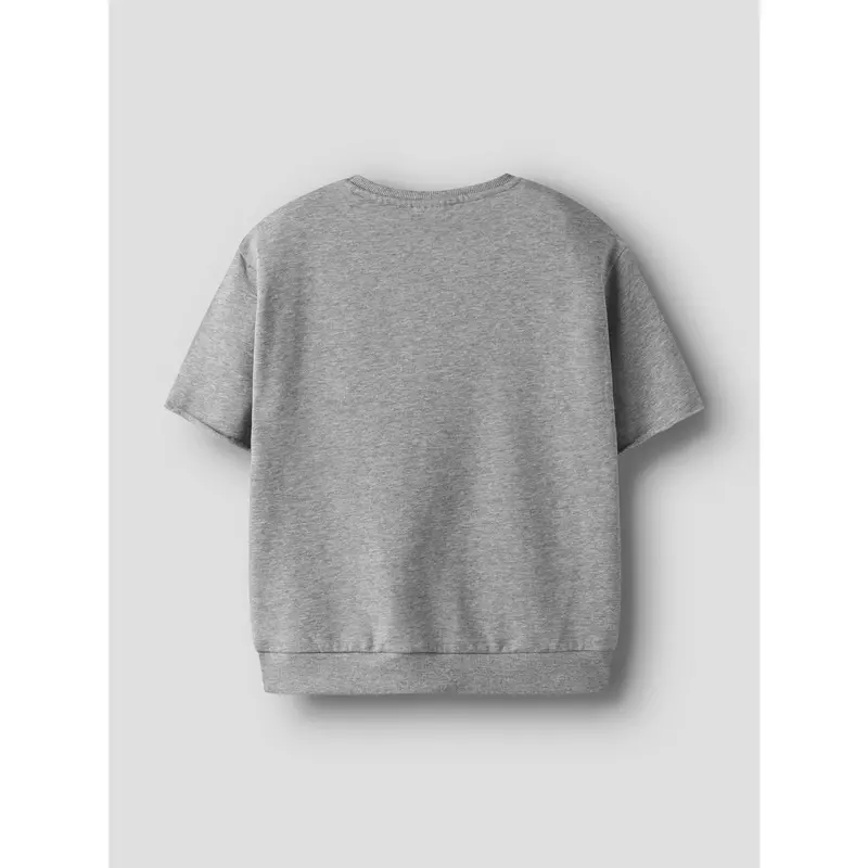 Name It Grey Melange Nkmbobby Ss Rlx Sweat Bru 4