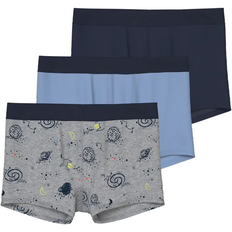 Name It Grey Melange Nkmboxer 3P Grey Space Noos 1