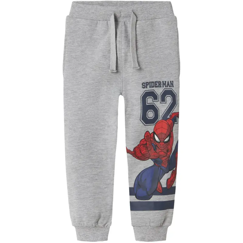 Name It Grey Melange Nmmadam Spider Nreg Sweat Bukser Bru Mar 1