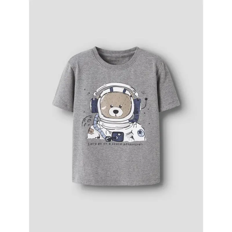 Name It Grey Melange Nmmdilka Ss Nreg Top Box 3
