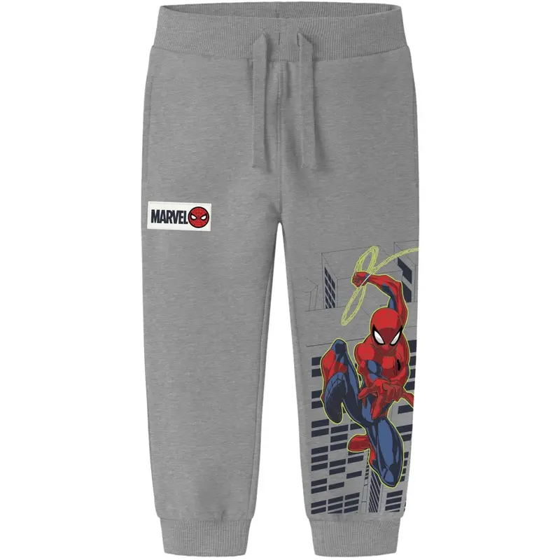 Name It Grey Melange Nmmdion Spider Nreg Swe Bukser Unb Mar 1