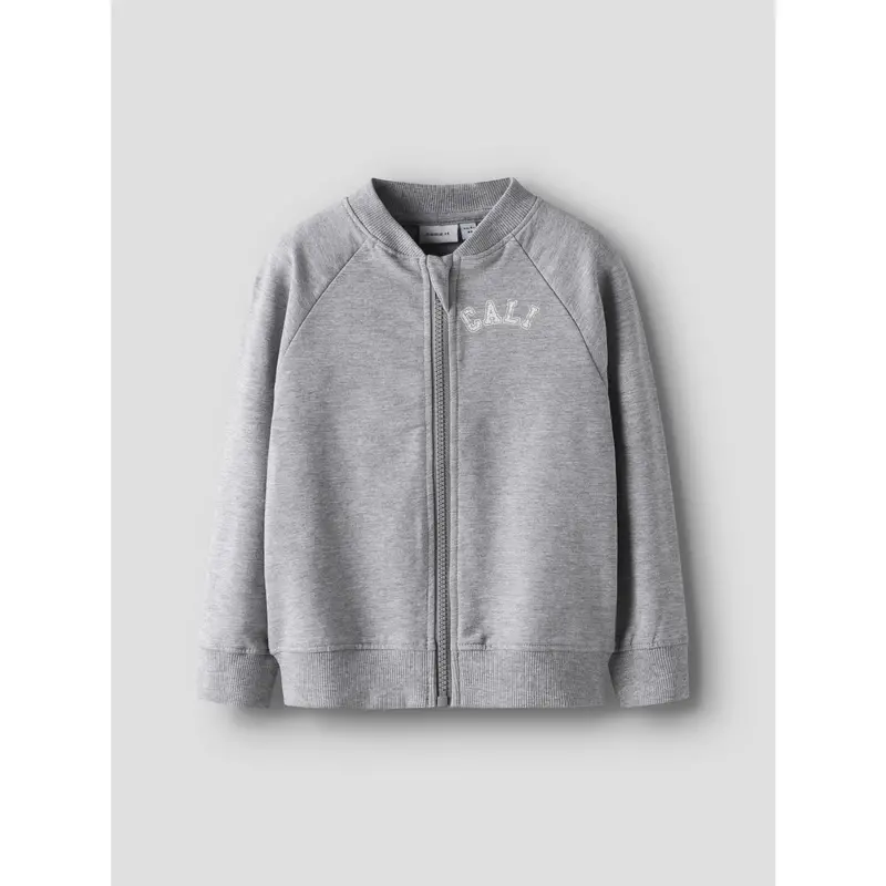 Name It Grey Melange Nmmtalli Nreg Sweat Card Unb 3