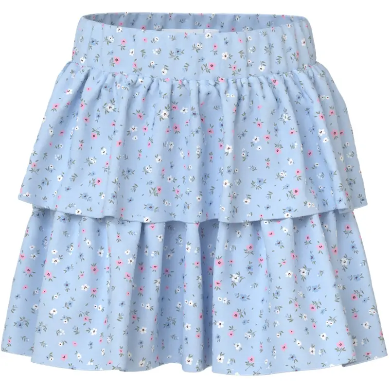 Name It Ice Water Small Floral Nkfvinaya Nederdel Fff Noos 1