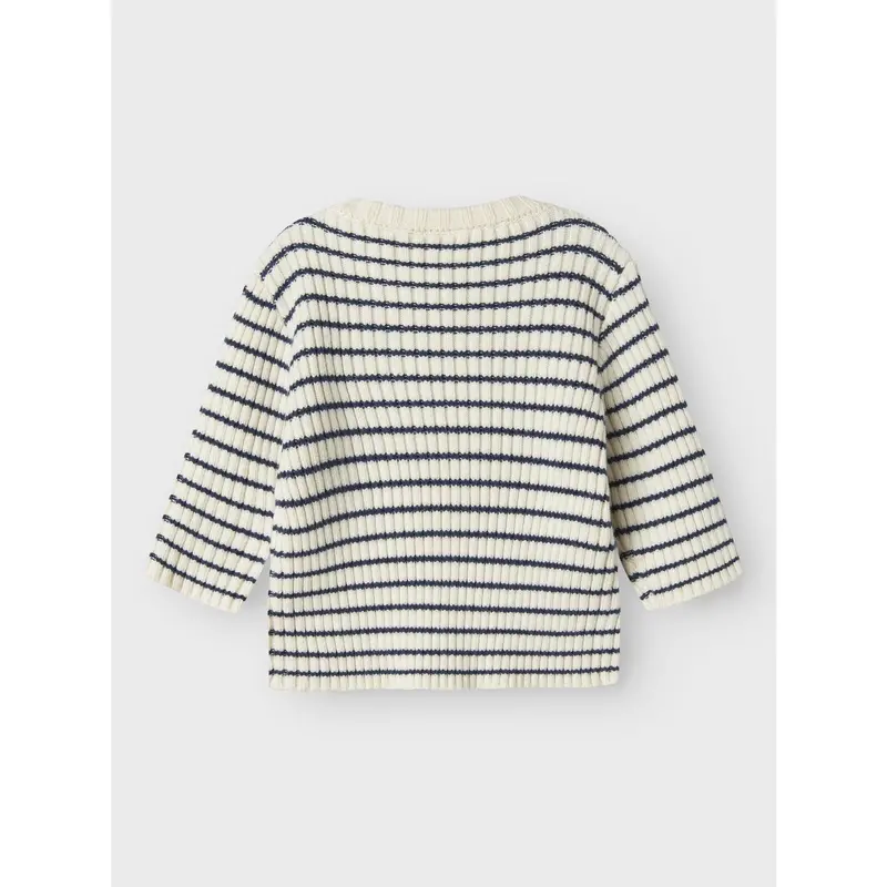 Name It Insignia Blue Cloud Dancer Nbmostripe Ls Strik 5