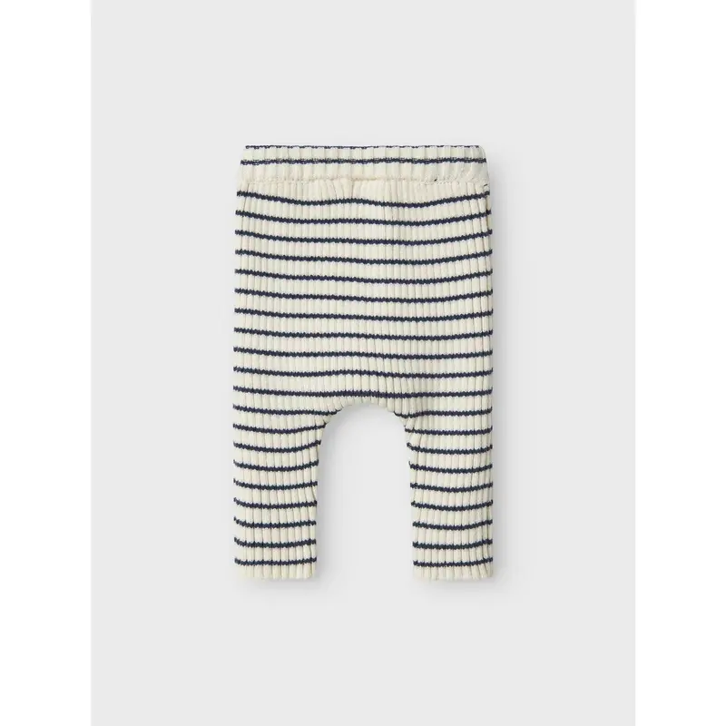 Name It Insignia Blue Cloud Dancer Nbmostripe Strik Bukser 4