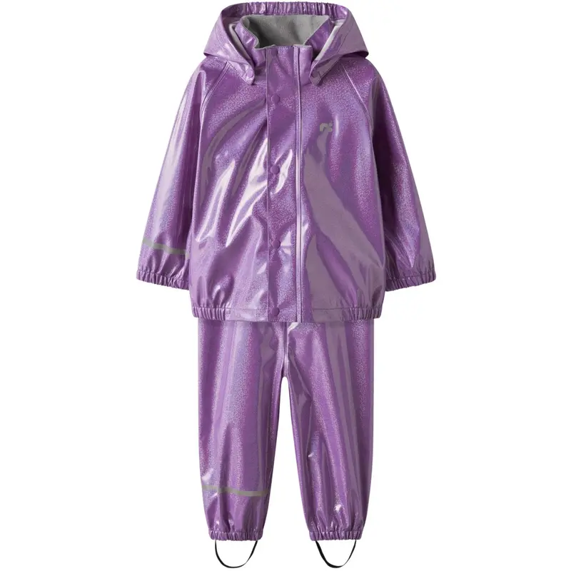 Name It Iris Orchid Nmfdry10 Rain Sæt Glitter Fo 1
