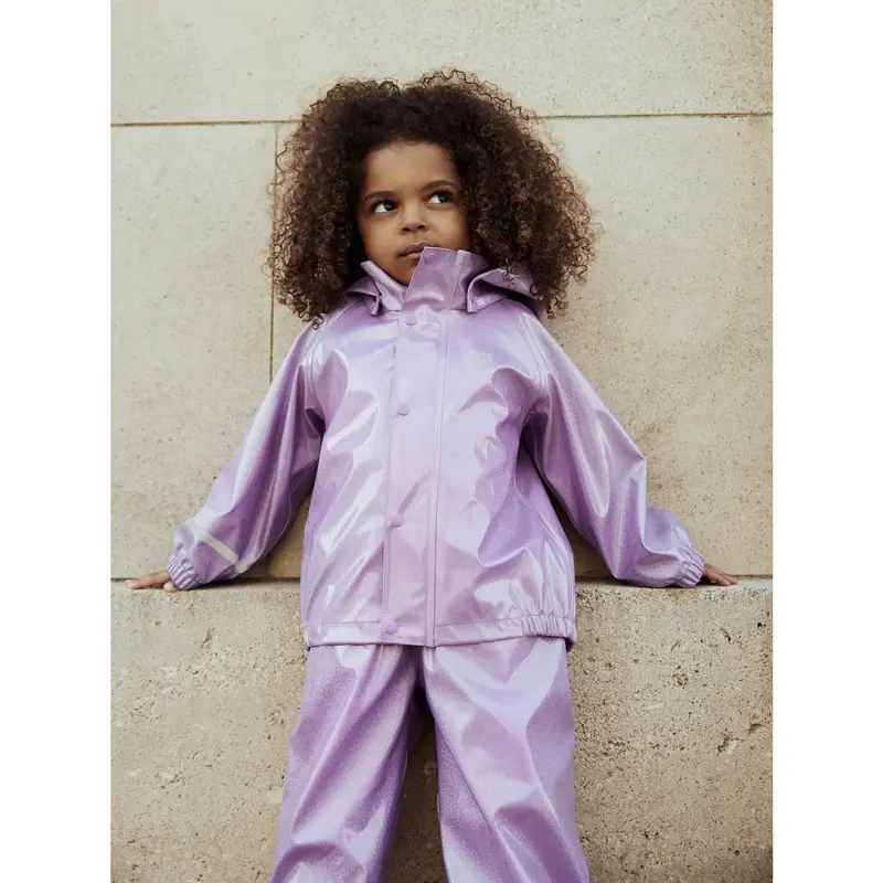 Name It Iris Orchid Nmfdry10 Rain Sæt Glitter Fo 2