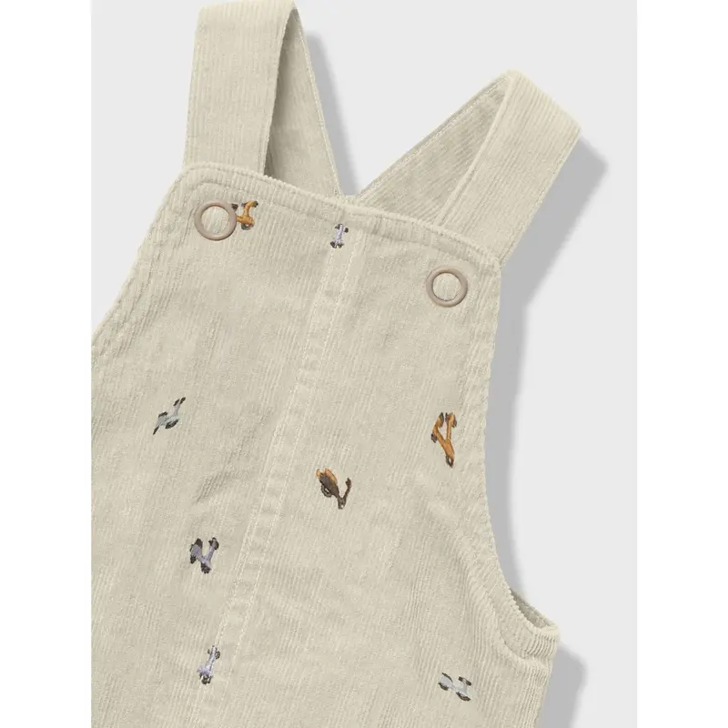Name It Island Fossil Nbmryan Reg U R Emb Cord Overall 9500-Yt 2