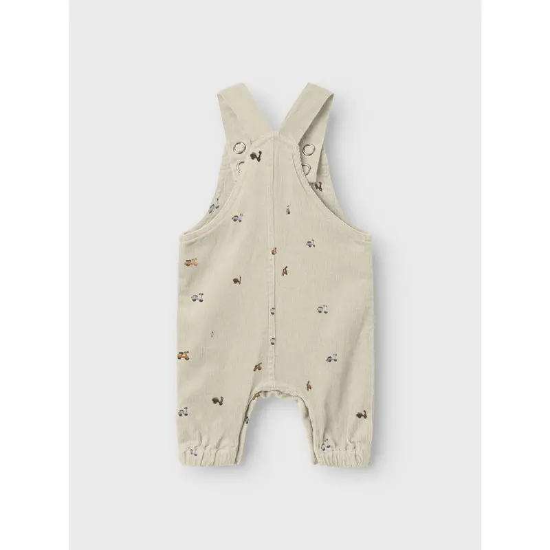 Name It Island Fossil Nbmryan Reg U R Emb Cord Overall 9500-Yt 4